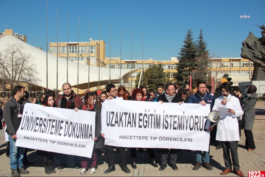 HACETTEPE TIP FAKULTESİ UZAKTAN EĞİTİM TEPKİSİ